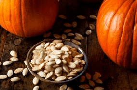 Pumpkin seeds awaken sexual energy