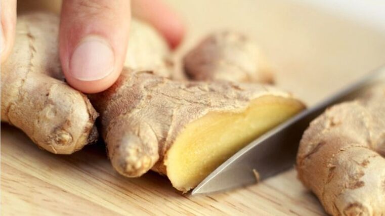 Preparation of ginger for men